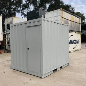 10ft High Cube Roll Up Door Garage Container