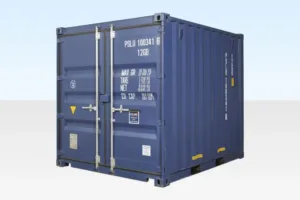 10ft High Cube Shipping Container Navy Blue