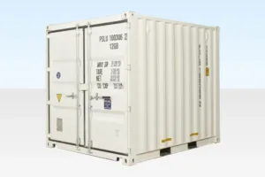 10ft One-Trip High Cube Shipping Container – White