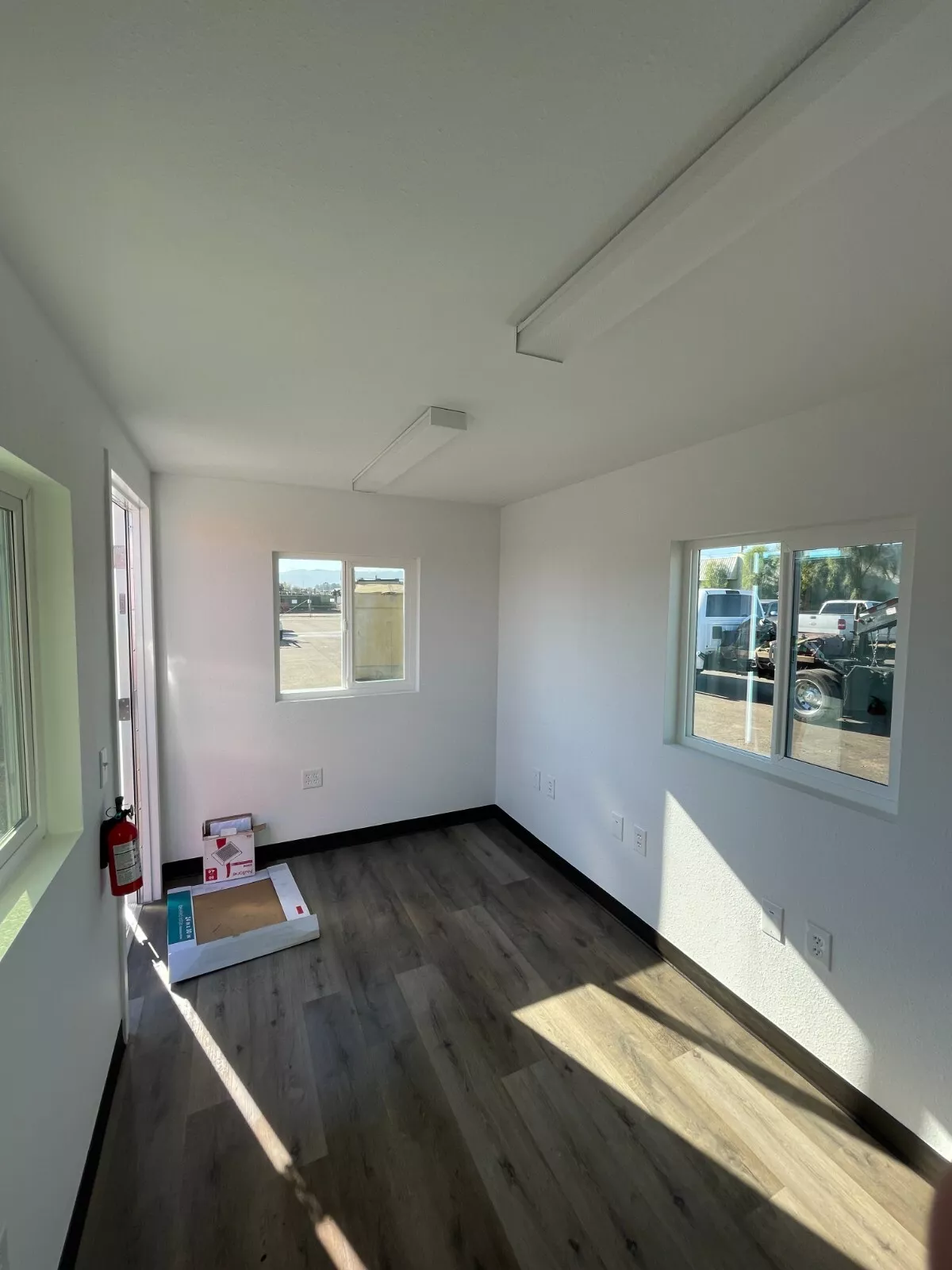 20ft High Cube Office Container interior