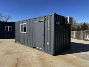 20ft High-Cube Office/Studio Container – Plug-and-Play Shell