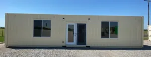 40 ft Shipping Container Cabin with Bathroom for sale