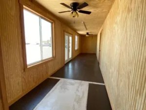 40 ft Shipping Container Cabin with Bathroom for sale