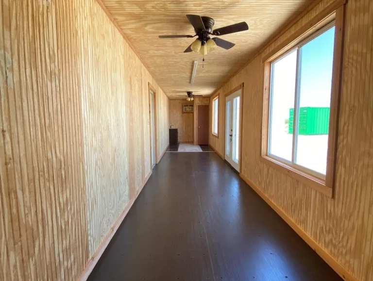 40 ft Shipping Container Cabin with Bathroom for sale