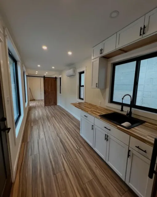 40ft High-Cube Shipping Container Tiny Home