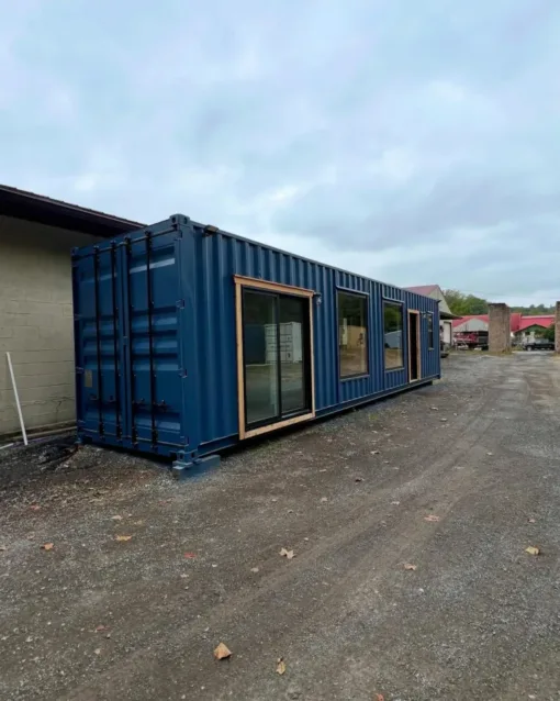 40ft High-Cube Shipping Container Tiny Home